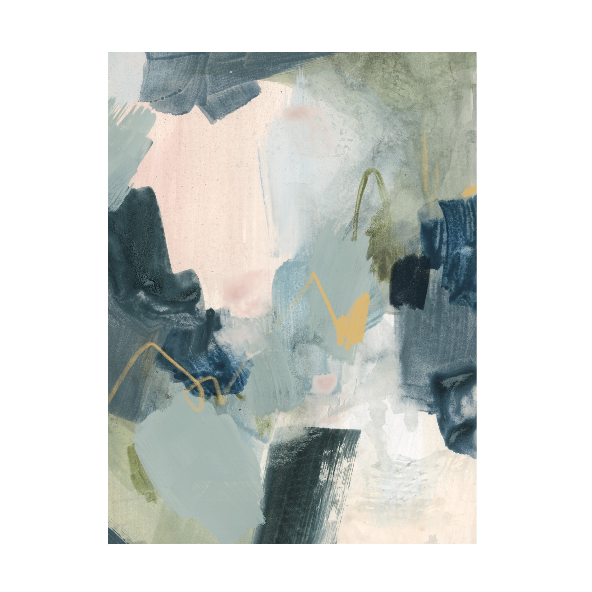Victoria Barnes 'Lago II' Canvas Art