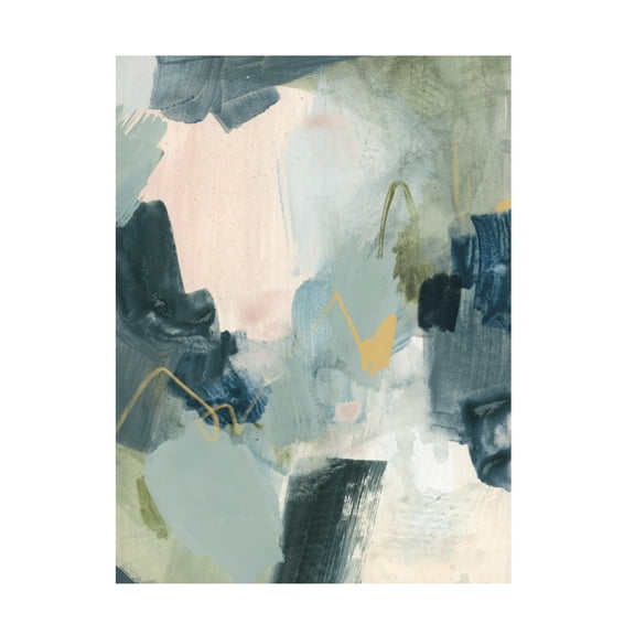 Victoria Barnes 'Lago II' Canvas Art