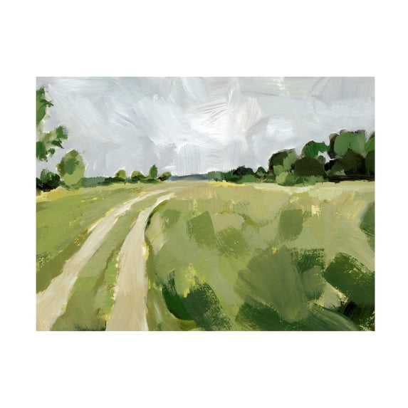 Victoria Barnes 'Meadow Trail I' Canvas Art