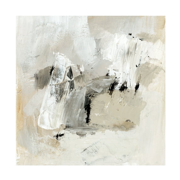 Victoria Barnes 'Neutral Brushstrokes II' Canvas Art