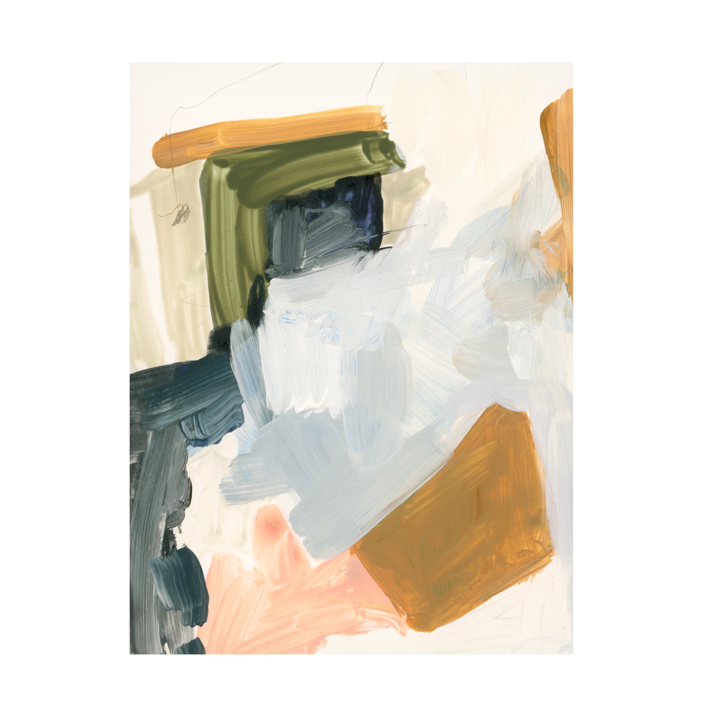 Victoria Barnes 'Palette Meld I' Canvas Art