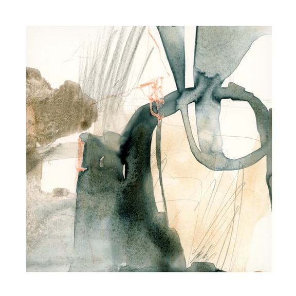 Victoria Barnes 'Silt Spray II' Canvas Art