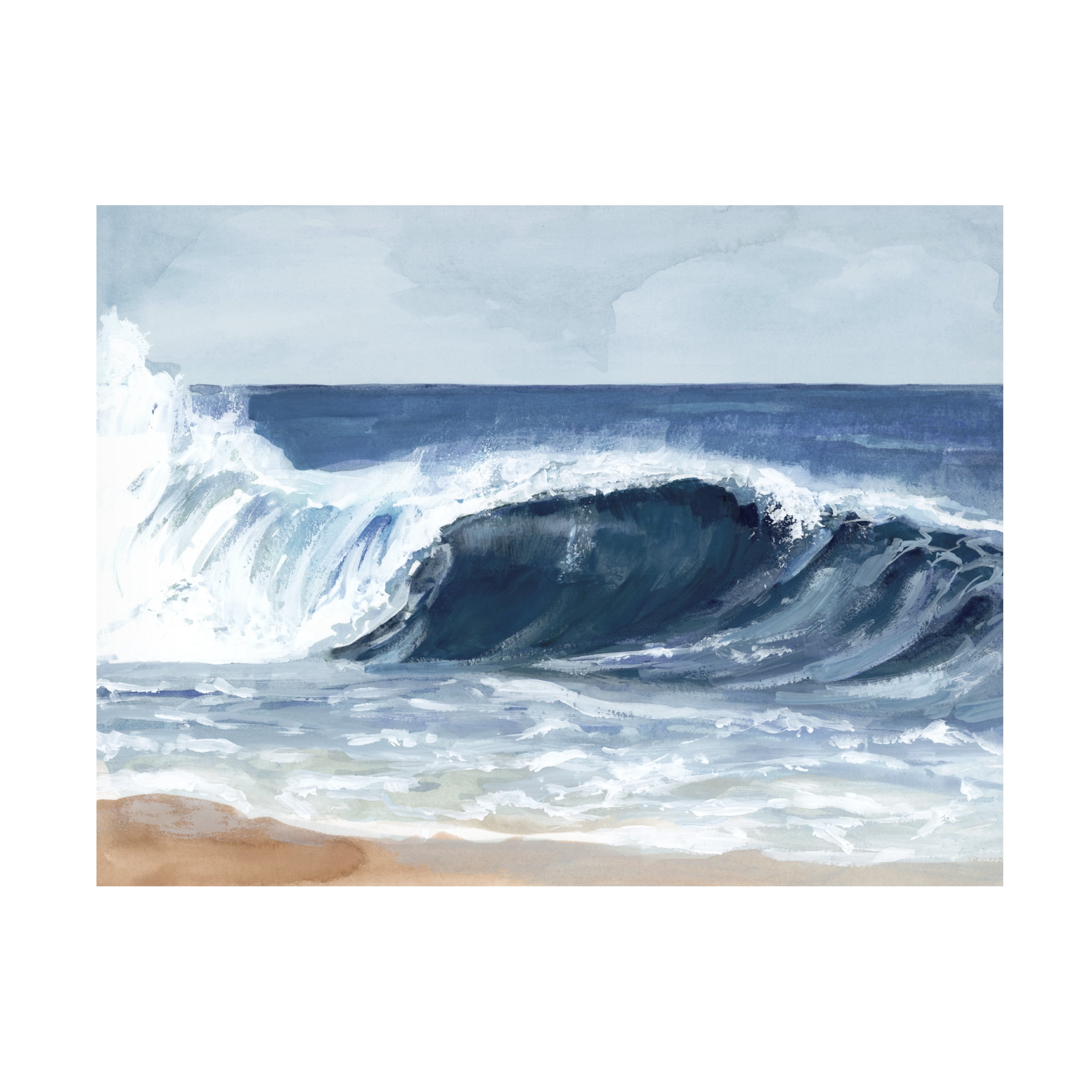 Victoria Barnes 'Surf Spray II' Canvas Art