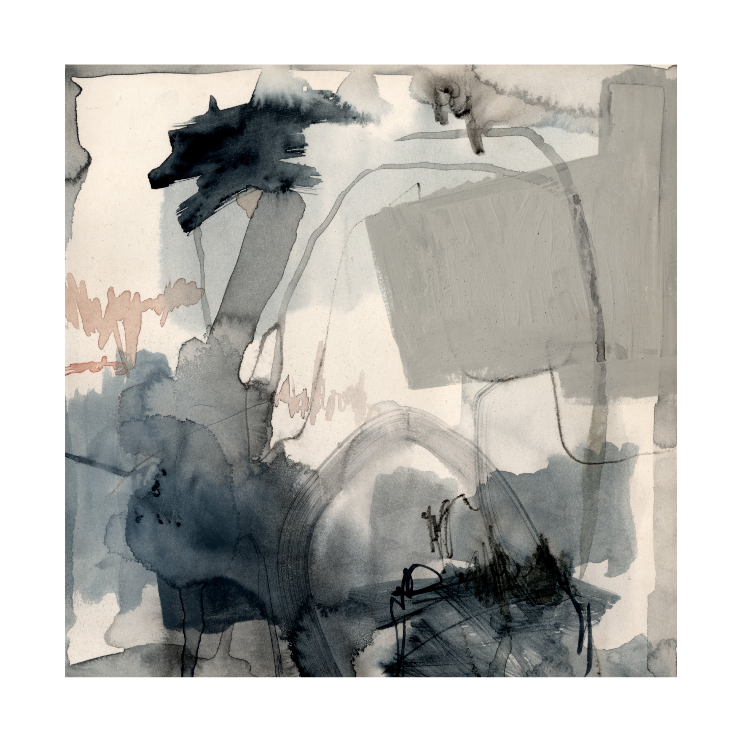 Victoria Barnes 'Torrential II' Canvas Art