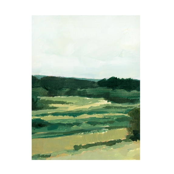 Victoria Barnes 'Treeline Vista I' Canvas Art