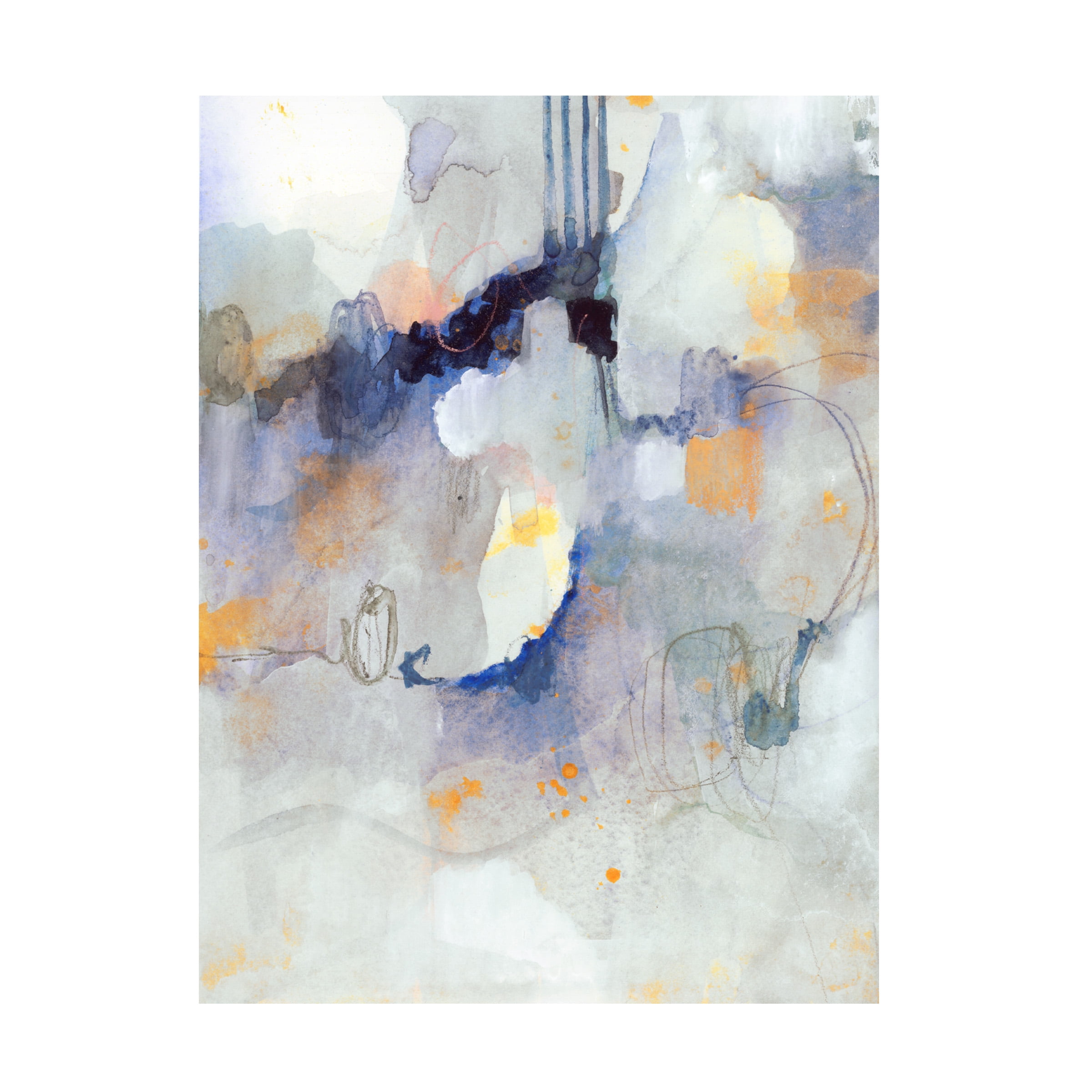 Orren Ellis Watercolor Tatter I " Watercolor Tatter I " by Victoria Barnes
