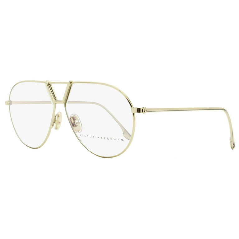 Victoria Beckham Aviator Eyeglasses VB2106 714 Light Gold  display picture 1