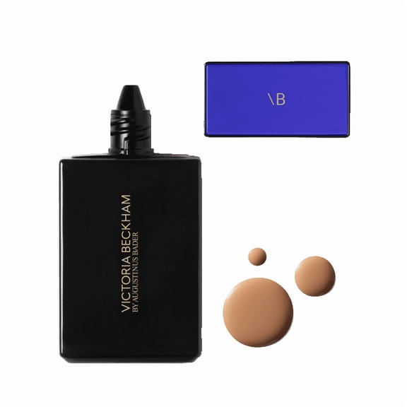 Victoria Beckham Beauty The Foundation Drops with TFC8 Luminous Light Coverage | Shade Light Medium 7 | New In Box 1 fl oz / 30 mL