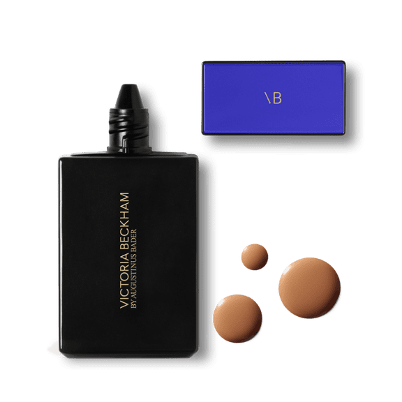 Victoria Beckham Beauty The Foundation Drops with TFC8 Luminous Light Coverage | Shade Medium 9 | New In Box 1 fl oz / 30 mL