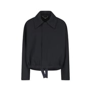 Victoria Beckham Cropped Jacket With Wide Collar Women's
