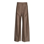 Victoria Beckham Mid Rise Relaxed Unlined Straight Leg Pants Women's