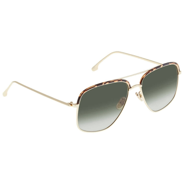 Victoria Beckham VB 200S Metal Womens Square Sunglasses Gold  display picture 1