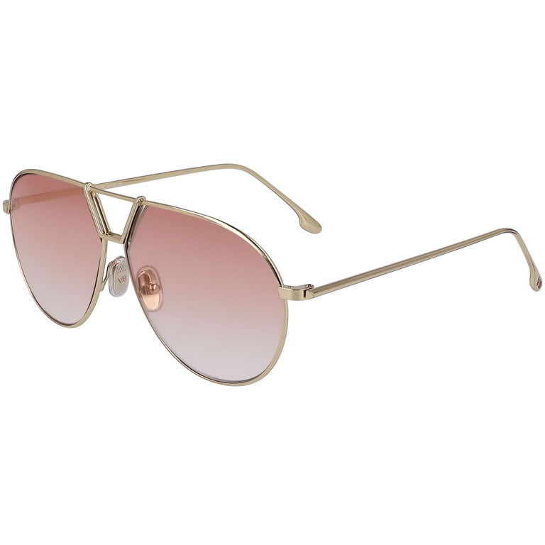 Victoria Beckham 58mm Gold Metal Pilot Womens VB 2106  display picture 3