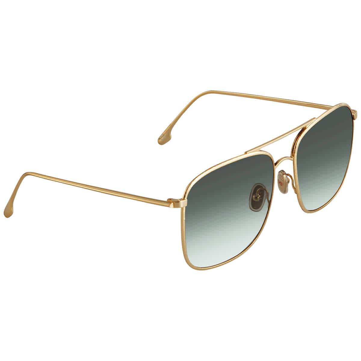 Victoria Beckham Women’s Square Aviator Sunglasses Victoria Beckham Navigator Sunglasses VB229S 040 Silver  main image 3