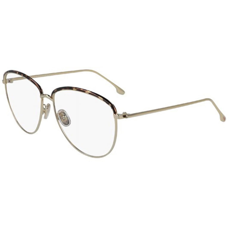Victoria Beckham Tea Cup Eyeglasses VB2100 716 Gold/Tortoise  display picture 2
