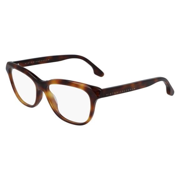 Victoria Beckham Rectangular Eyeglasses VB2607 215 Tortoise 55mm