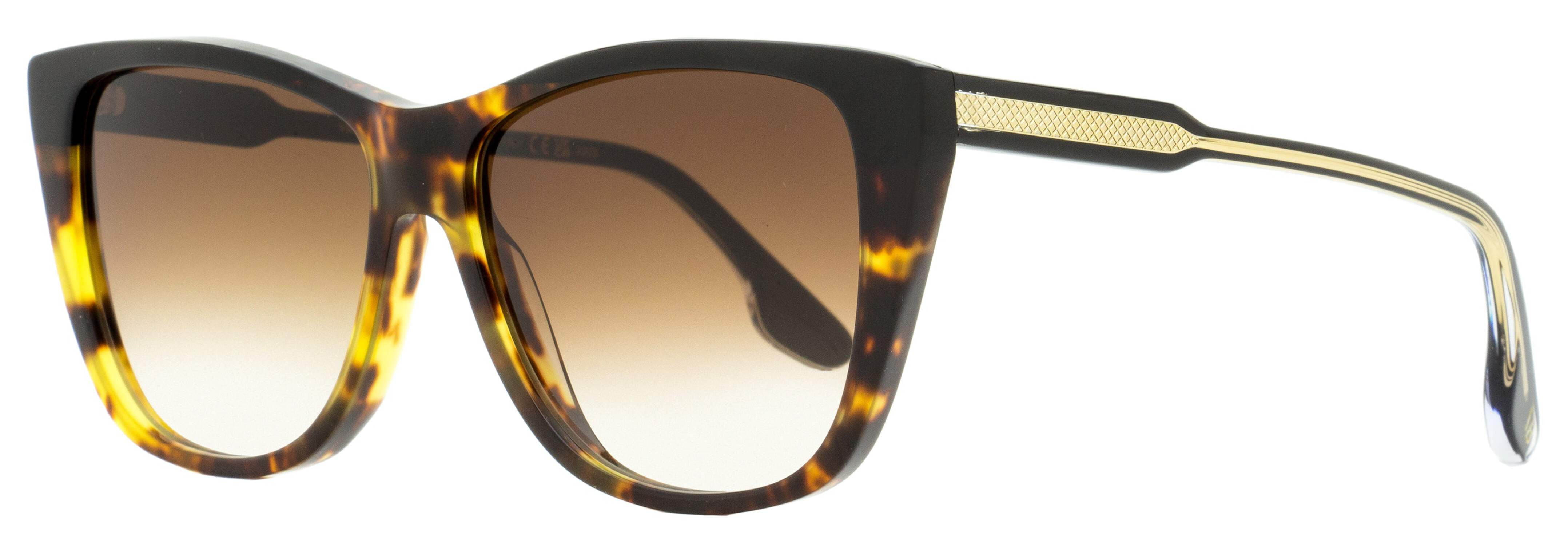 Victoria Beckham VB639S Rectangular Sunglasses 005 Tortoise  display picture 2