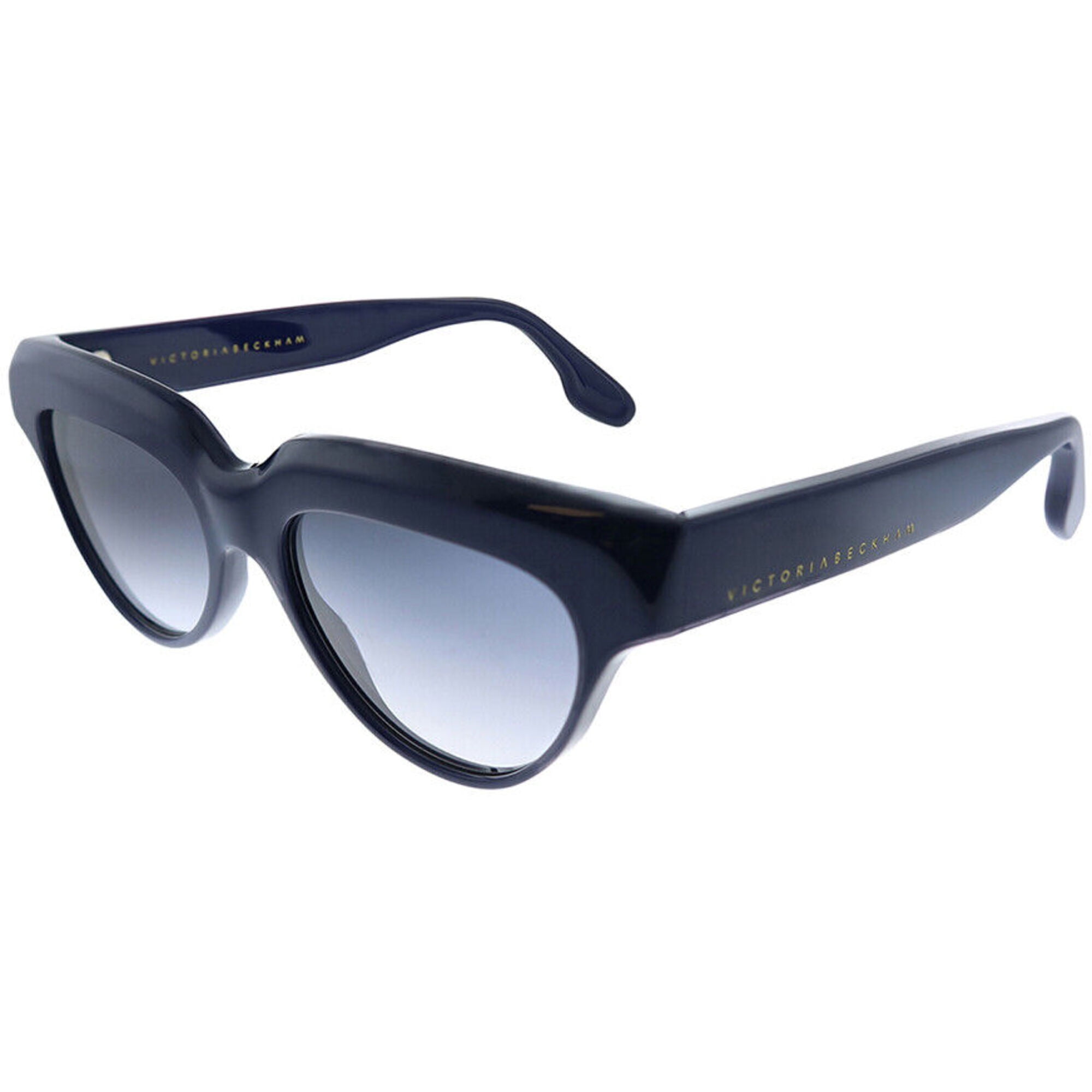 Victoria Beckham Black Cat-Eye Sunglasses VB Eyewear | Oversized Cat Eye / Black - ONEPOINTSEVENFOUR main image 2