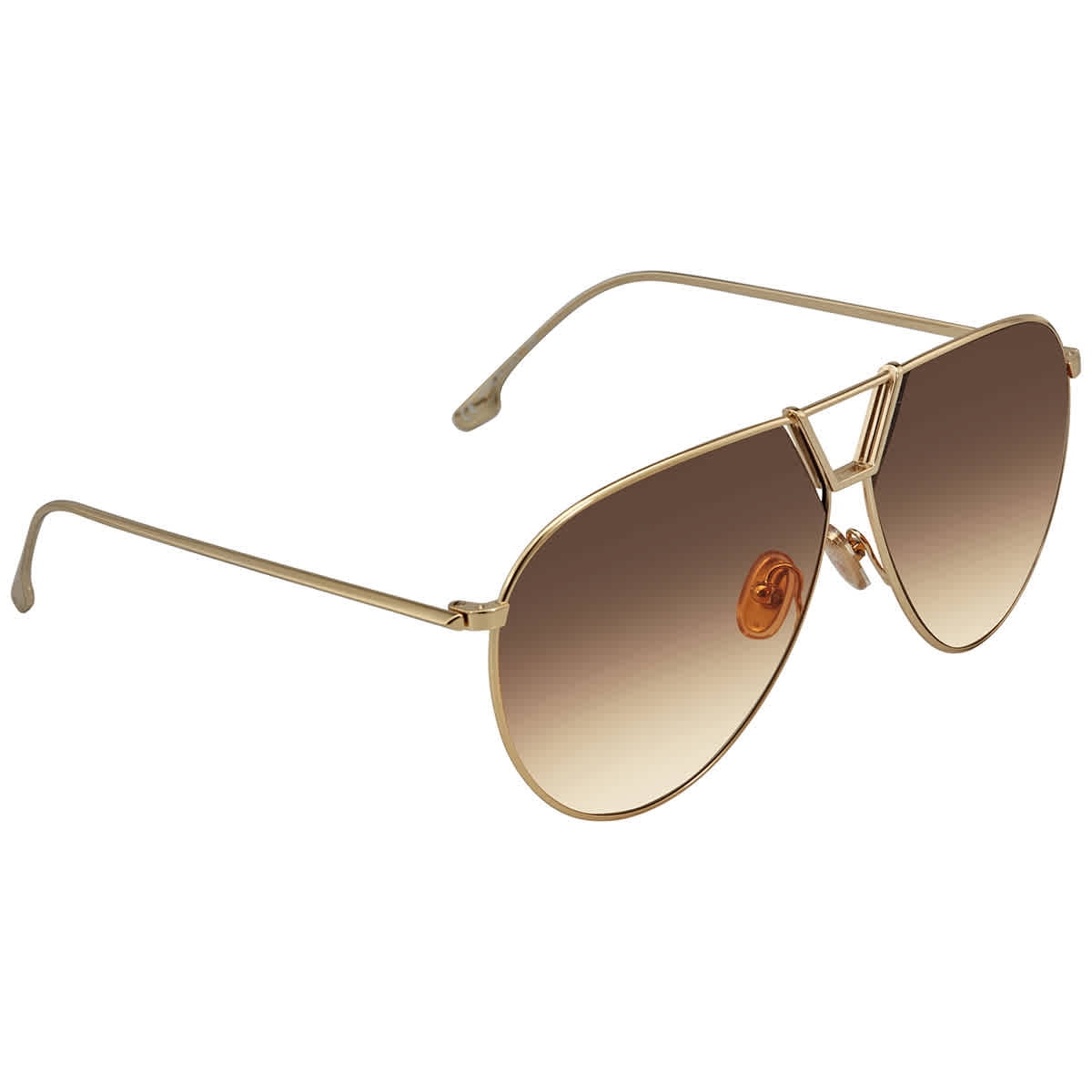 Victoria Beckham aviator sunglasses Victoria Beckham VB246S 227 Brown Aviator Sunglasses for  main image 3