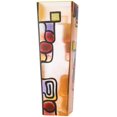 thumbnail image 1 of Victoria Bella 12" Decorative Vase, Mozaic Gold, European Glass with a Handmade Unique Pattern, 1 of 2