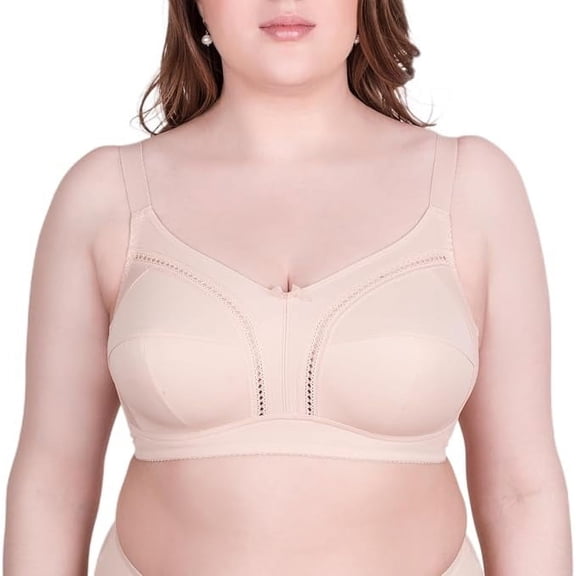 Victoria Bella MILAVITSA-124040 Bra with Soft Cups, Bralette, from The Classic Collection, Nude, Size 80-C