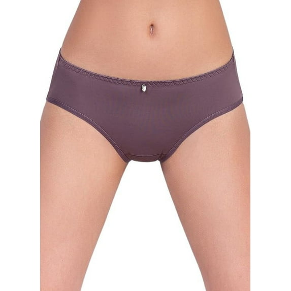 Victoria Bella MILAVITSA-260501 Women's Panties Classic CULOTTE made of elastic fabric. Cotton gusset, Chocolate Truffle, Size XL