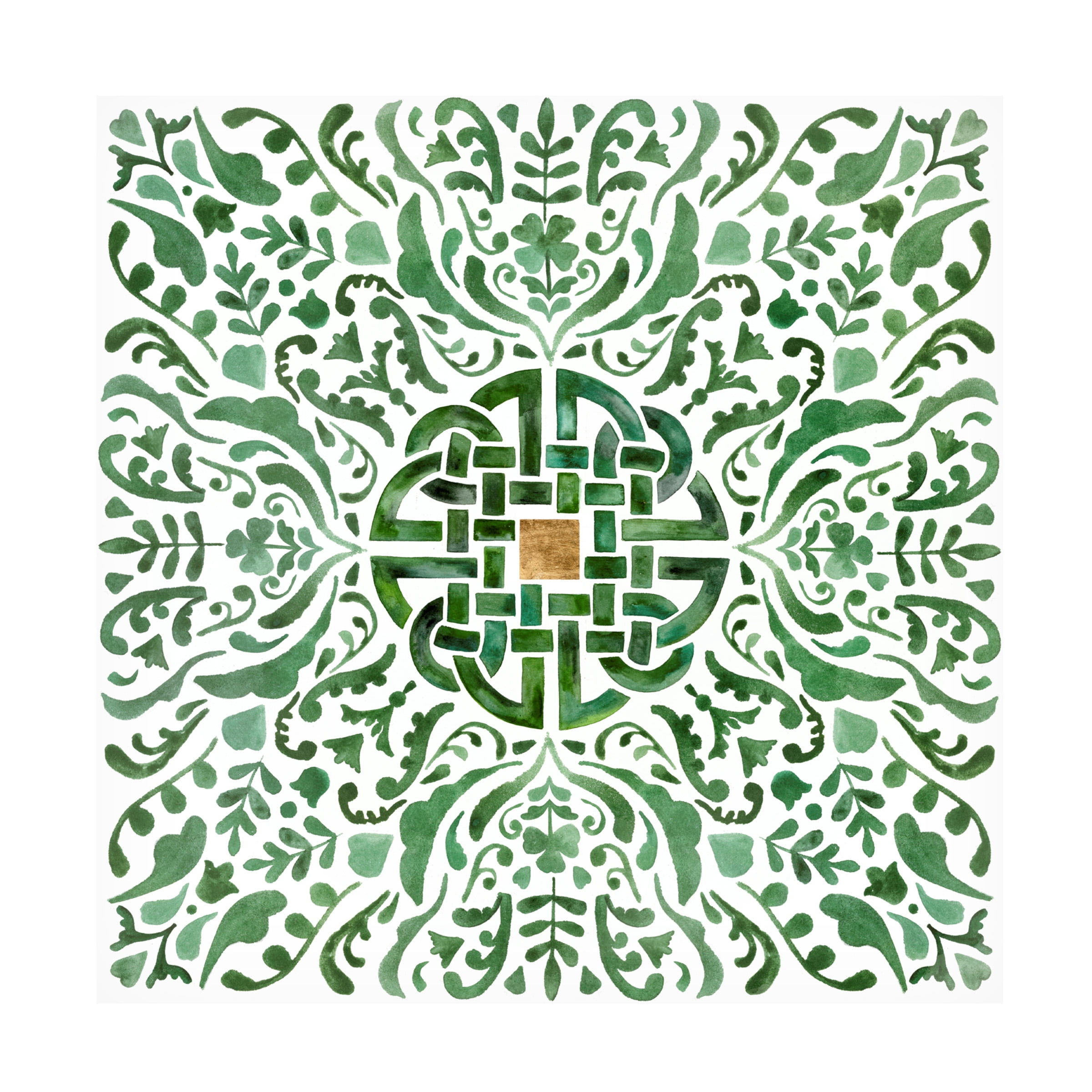 Victoria Borges 'Celtic Knot III' Canvas Art