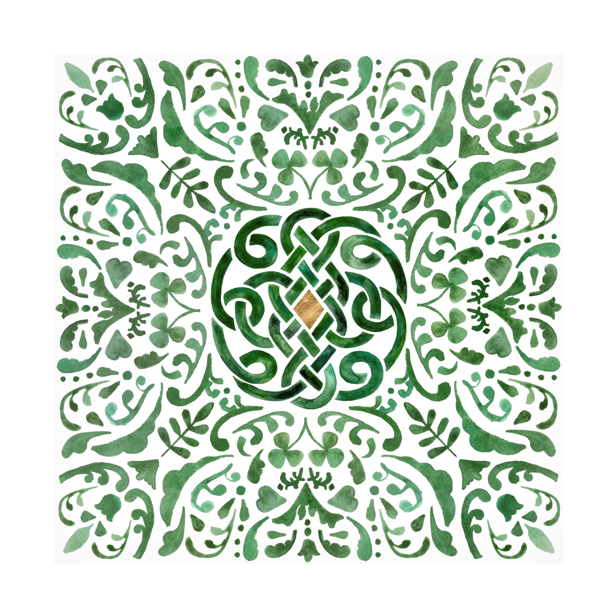 Victoria Borges 'Celtic Knot IV' Canvas Art