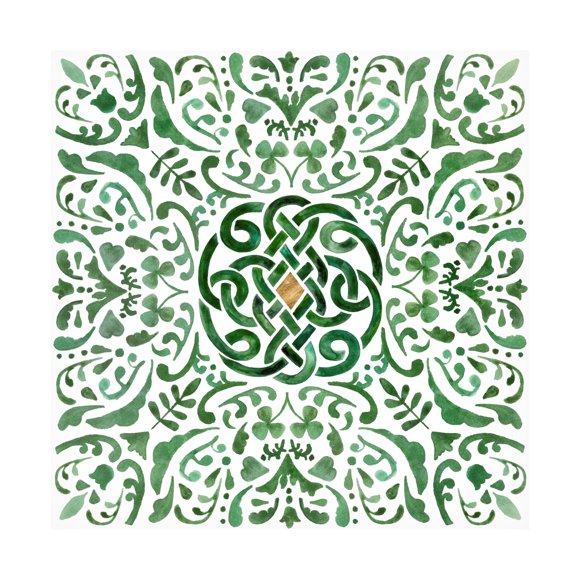 Victoria Borges 'Celtic Knot IV' Canvas Art