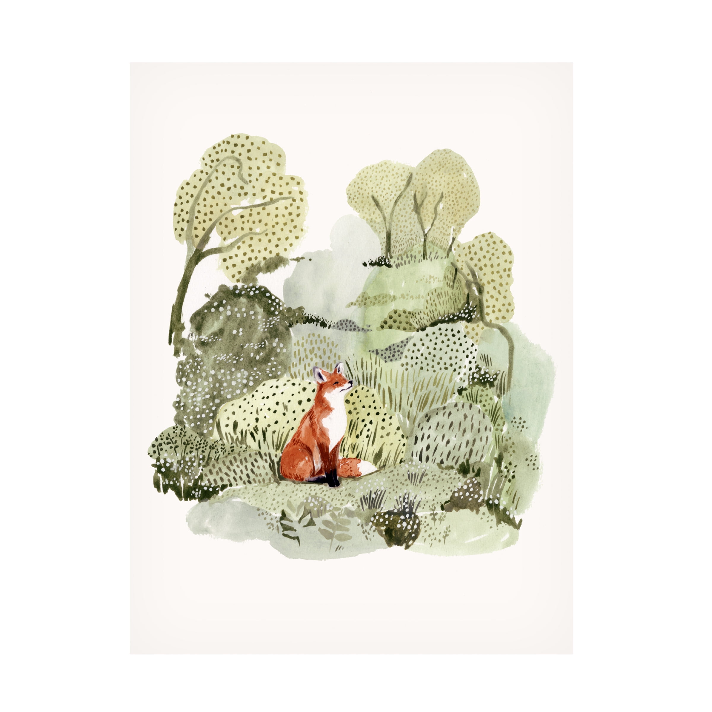 Victoria Borges 'Fox Glen I' Canvas Art