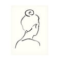 thumbnail image 1 of Victoria Borges 'Minimal Profile III' Canvas Art, 1 of 1