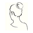 thumbnail image 1 of Victoria Borges 'Minimal Profile IV' Canvas Art, 1 of 3