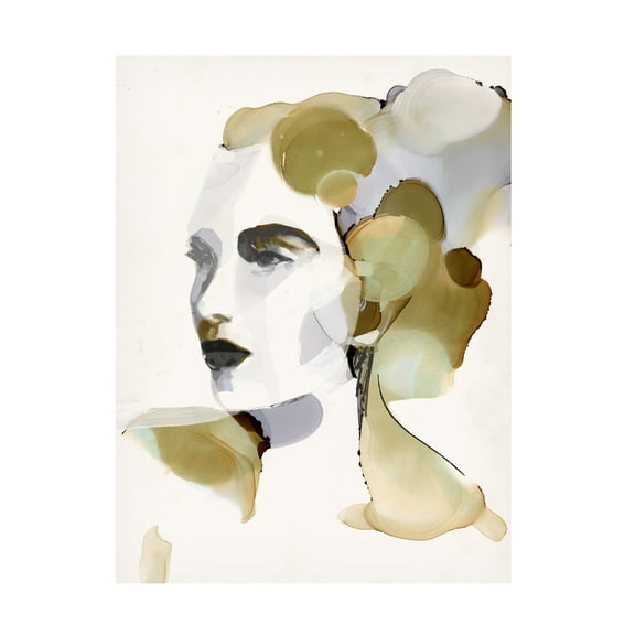 Victoria Borges 'Organic Portrait I' Canvas Art