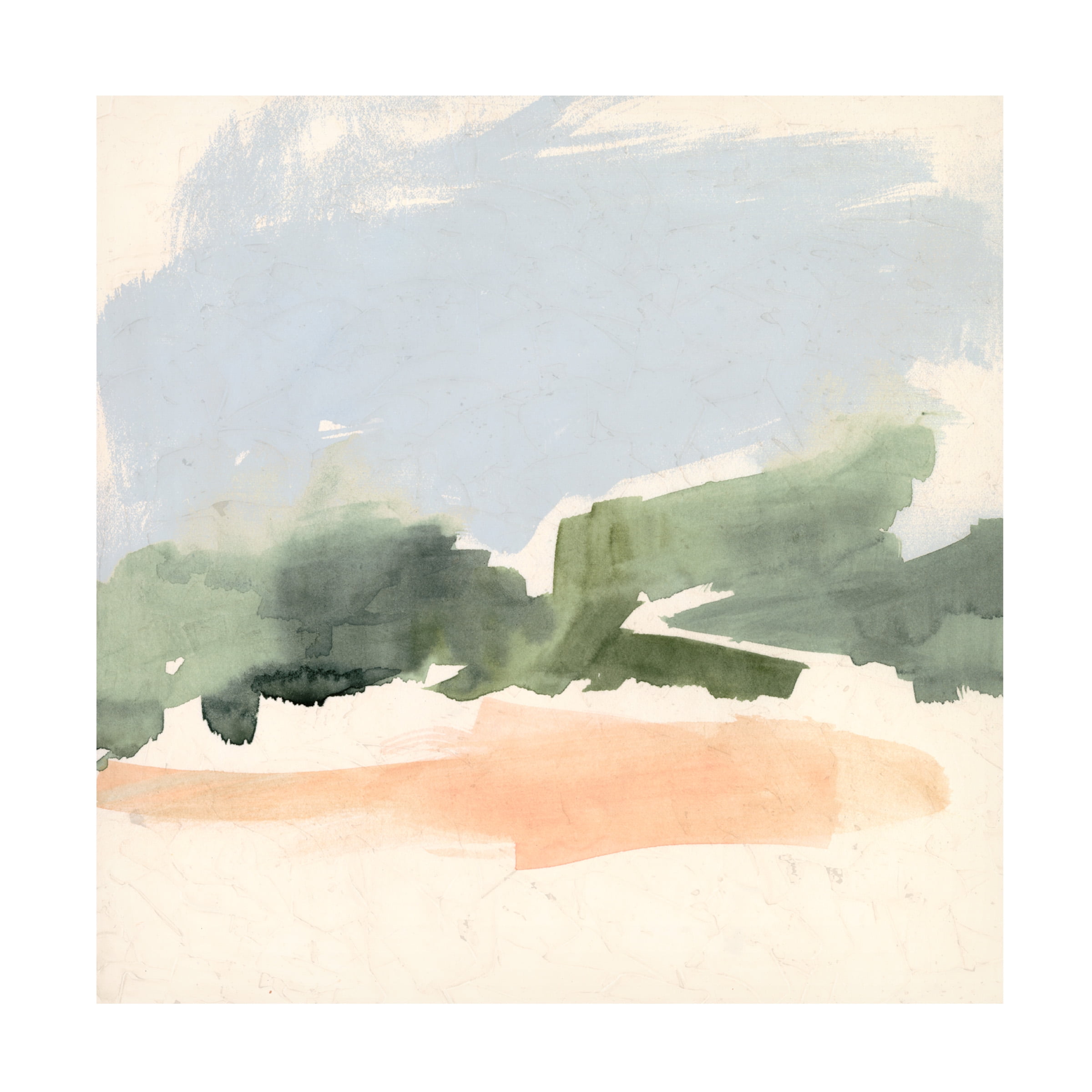 Victoria Borges 'Soft Thicket I' Canvas Art