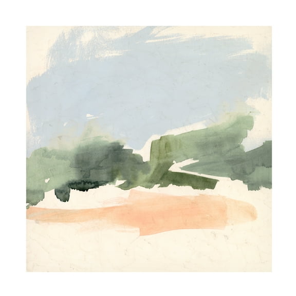 Victoria Borges 'Soft Thicket I' Canvas Art