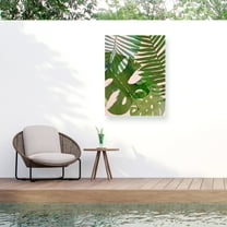 Victoria Borges 'Tropical Tangle II' Outdoor Canvas 47x35