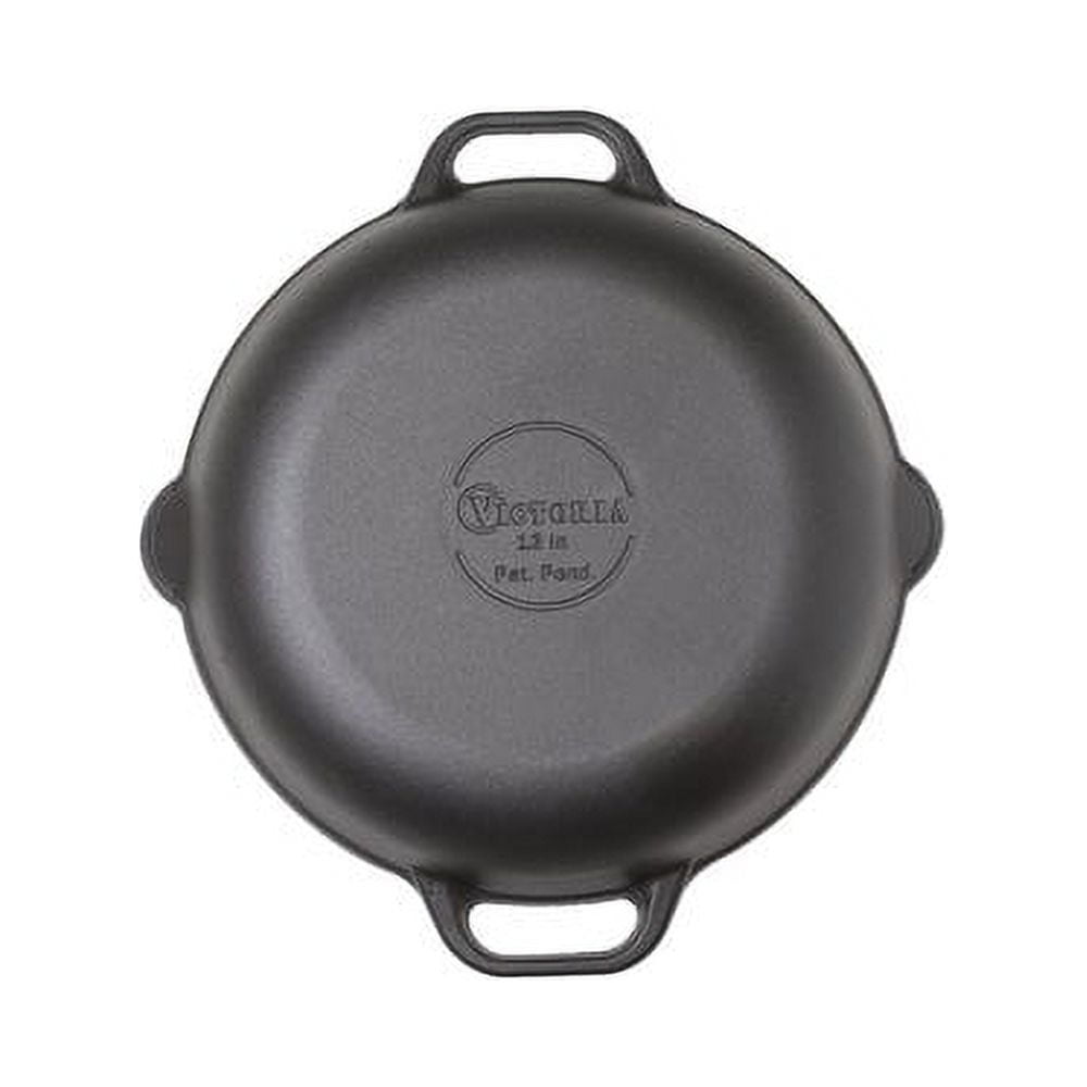 Lodge Logic L8CF3 Cast Iron Chicken Fryer with Cover 10.5 inch