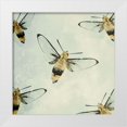 thumbnail image 1 of Victoria, Chelsea 12x12 White Modern Wood Framed Museum Art Print Titled - Busy Bees, 1 of 4