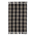 thumbnail image 1 of My Texas House Halloween Black Plaid Indoor/Outdoor Layering Rug, 38" x 58", 1 of 5