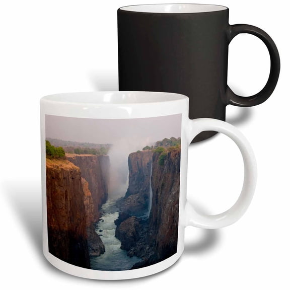 3drose, Victoria Falls, Zambia, 11oz Magic Transforming Mug