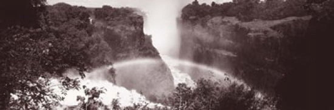 Victoria Falls Zimbabwe Africa Canvas Art - Panoramic Images (18 x 6)