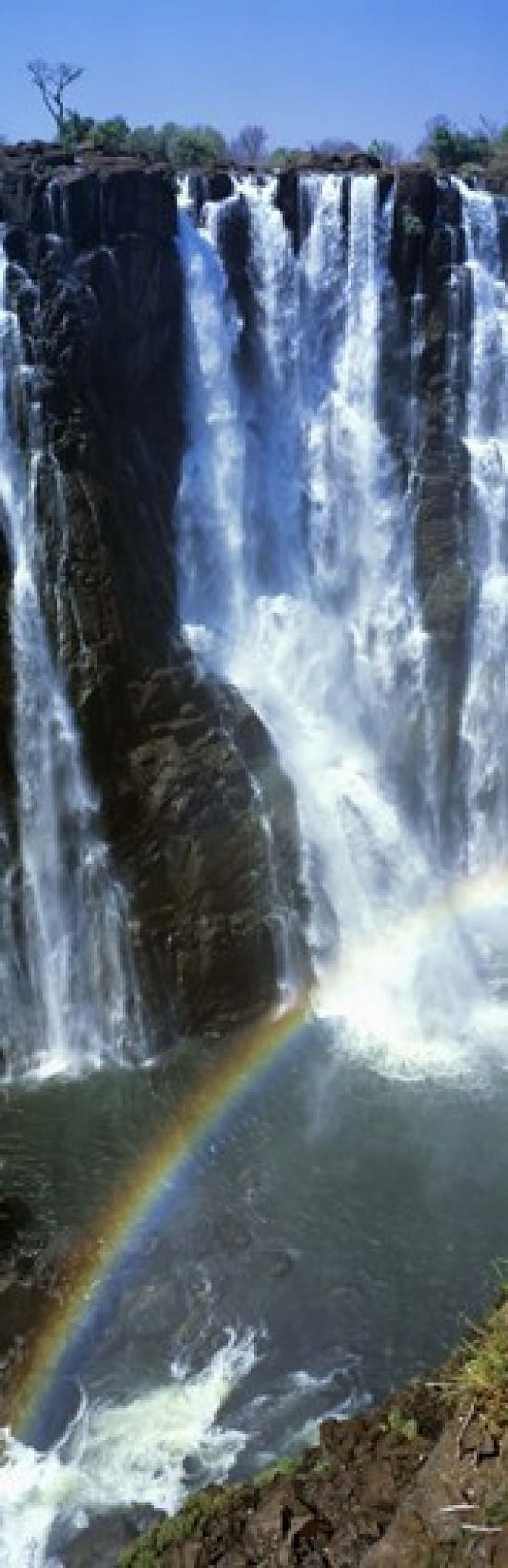 Victoria Falls Zimbabwe Africa Canvas Art - Panoramic Images (18 x 6)