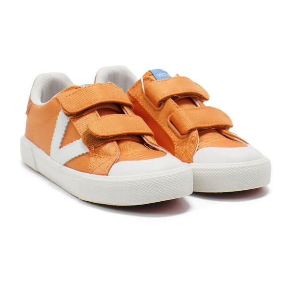 Victoria Girls Tribu Tiras Nylon Sneakers, Naranja,13.5 M US