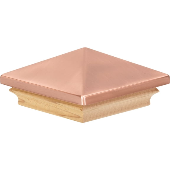 UFPI Deckorators Victoria High Point Post Cap - Pointed Style - Multicolor Residential Use, Standard Application