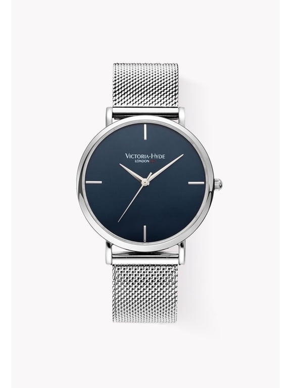 Man Watch Blue 38mm Dial Stainless Steel Straps,Victoria Hyde