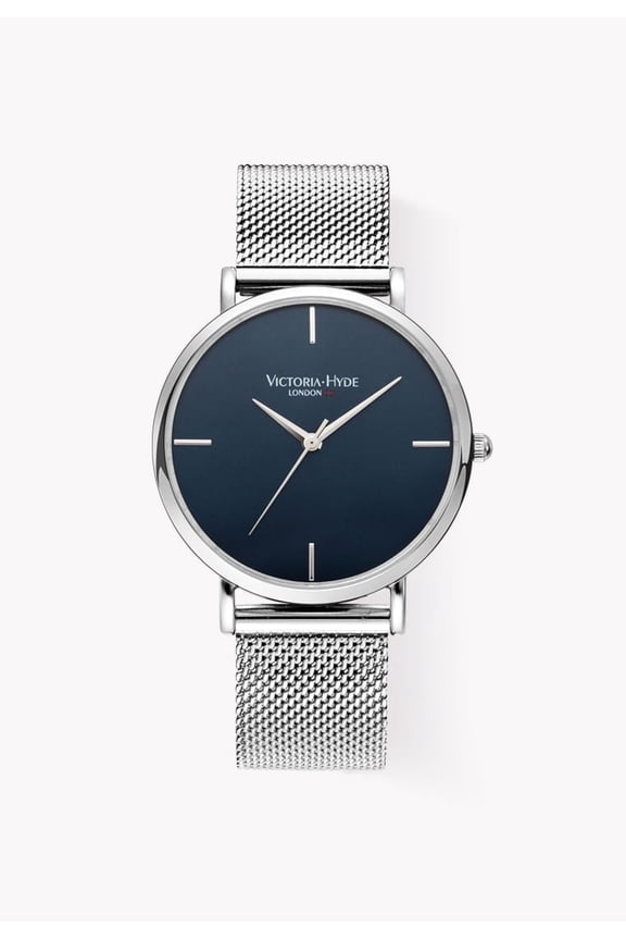 Man Watch Blue 38mm Dial Stainless Steel Straps,Victoria Hyde