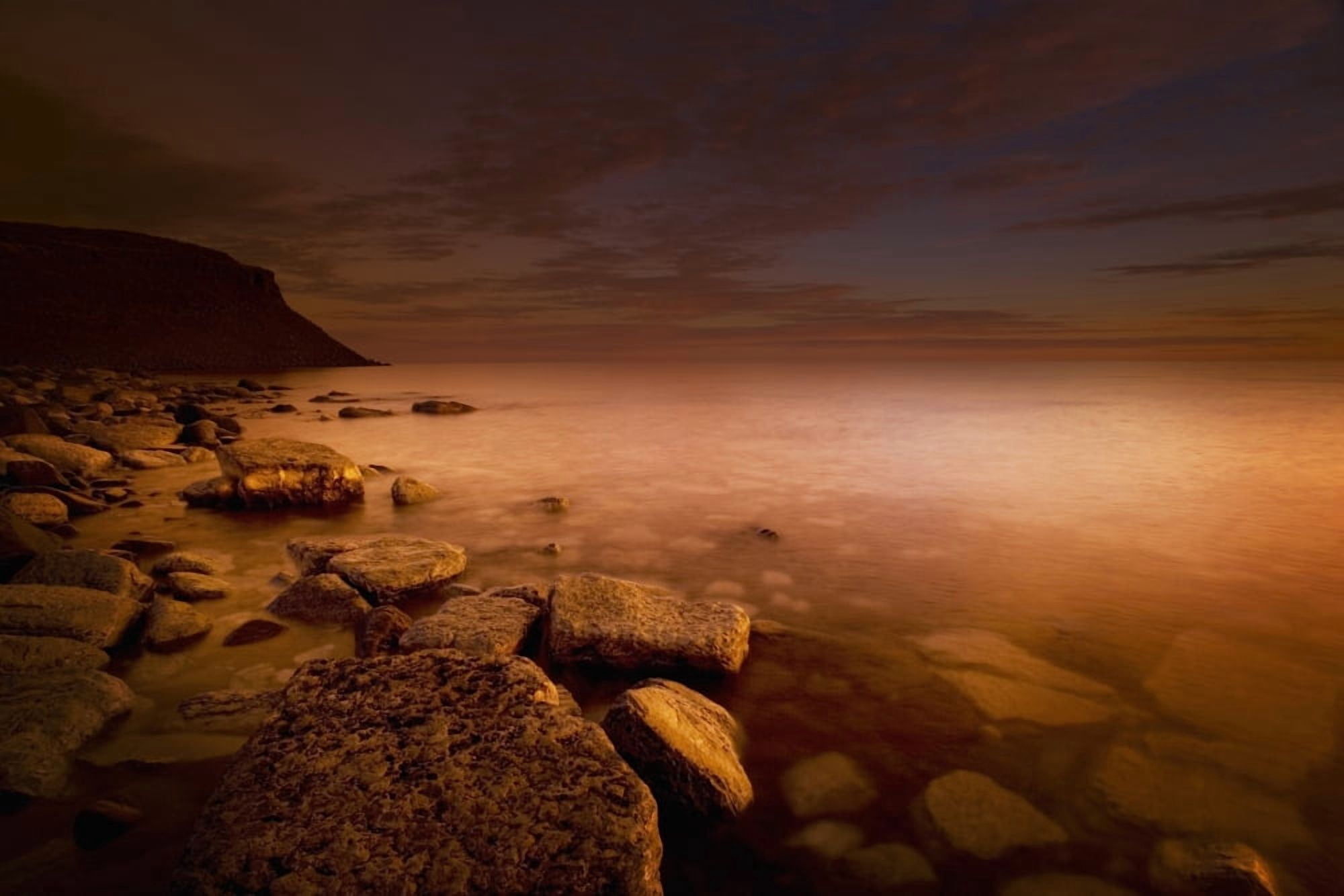 Victoria Island Nunavut Canada Canvas Art - Darren Greenwood  Design Pics (36 x 24)