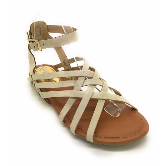 Victoria K Ankle Strap Gladiator Sandals (Women)