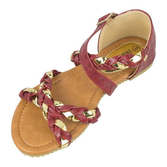Victoria K Braided Fashion Sandals