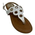 thumbnail image 1 of Victoria K Circular Perforated Design Sandals (Women), 1 of 4